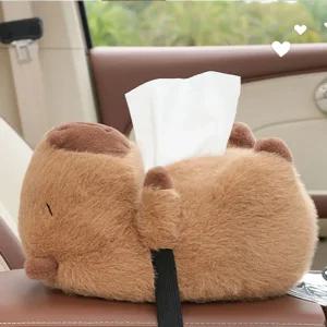 느낌상점 카피바라 휴지 케이스 물티슈 핸드타올 파우치 각커버 곽티슈 냅킨 각티슈
