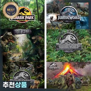 쥬라기 공원 세계 공룡 열대 녹색 잎 생일 배경 사용자 정의 사진 베이비 샤워 스튜디오