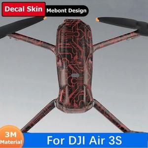 DJI 호환 에어 데칼 스킨 드론용  스티커 스크래치 방지 보호대 코트 비닐 랩 필름 Air3S