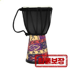 4인치 아프리카 탬버린 드럼 캐비티 가짜 양피 표면 전통 초보자 타악기
