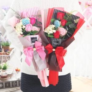 꽃다발 사탕부케 졸업식 재롱잔치 선물 수국캔디부