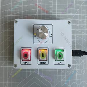 QLAB 전용 MIDI 전문 성능 미디어 음악 키보드 USB 제어 플레이어 컨트롤러