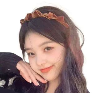 [콩심팥심]여성 리본 머리띠 데일리 패션 인기 예쁜 헤어밴드 신상머리띠