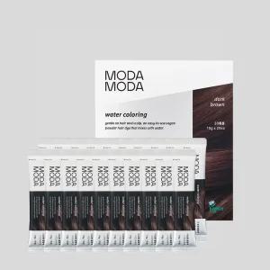 모다모다 더 순한 물염색 20매입 (다크브라운) (리필)