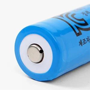 싹싹디자인 리튬이온 충전지 18650 1800MAH 2개입 스몰캡 리튬이온배터리팩