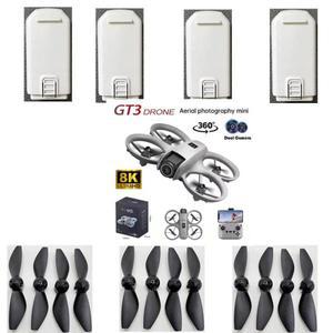 3.7V 1800mAh 배터리 GT3 드론 프로펠러 미니 블레이드 부품 장난감 선물
