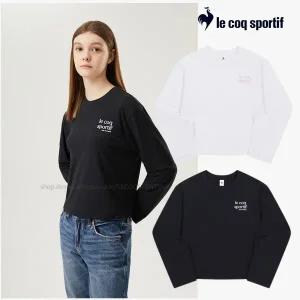 [르꼬끄](강남점)[이월][60% OFF] 여성 베이직 세미크롭 긴팔티셔츠 (QP122ORL11)