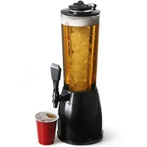 가정용 생맥주 기계 술따라주는 폭탄주 음료 소맥타워 25L 제조 1.5리터 통통한 몸매 블랙+필터