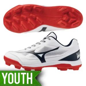 MIZUNO유소년포인트인조잔디화256214[흰곤] 대성스포츠