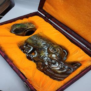 골동 천연 고옥 조각 앵무새 향로 단 높이24cm무게2.4kg 단초마을 골동품/수집품/도자기