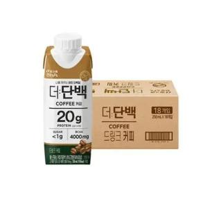 더단백 드링크 커피 250mlx18입 빙그레