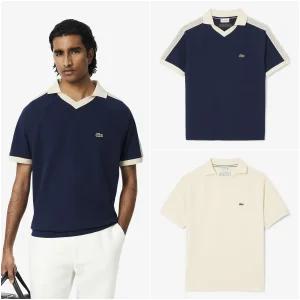 매장정품 라코스테 LACOSTE 남성 [2컬러 택1] 테니스 헤리티지 폴로 남자 캐쥬얼 카라티 DH2123-55G_2_BON