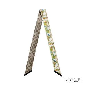 {구찌} 플로라 실크 넥 스카프(777352)