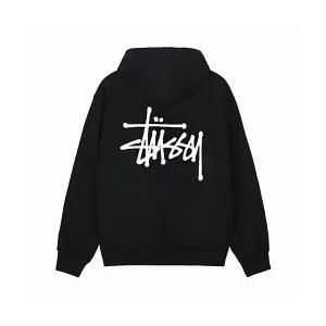 스투시 베이직 후드 집업 Stussy Basic Zip Hoodie 남녀공용 커플후드집업 선물추천 [박스포장 + 쇼핑백포함]