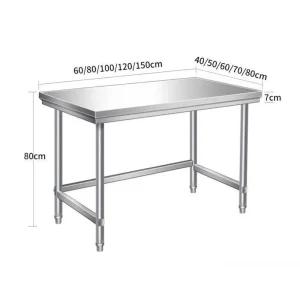 작업대 304SUS 스테인리스 워크벤치 600x600mm 업소용 산업용 대형