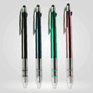 보야 삼색 3색 UV-T 중성 볼펜 0.7mm 실크 볼펜 삼색볼펜 홍보용볼펜 인쇄