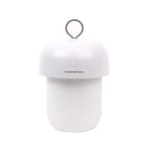 위플 아콘 USB 충전식 무선 가습기 무드등 화이트회사 사무용 침실 거실 저소음 개인용 습도조절기 사무실