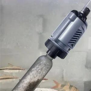 전동 어항청소기 물교체 수족관 전동사이펀 어항 녹색
