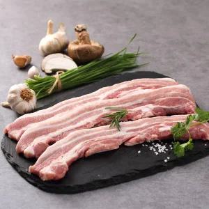 냉장 / 국내산 한돈 삼겹살 500g (구이용) / 허브솔트 증정