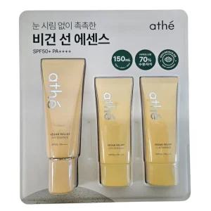 아떼 비건 릴리프 선 에센스 70ml + 40ml x 2개 / 눈시림없는 선크림 코스트코