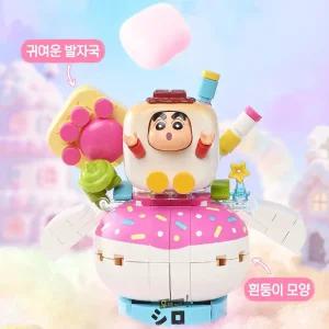 K20628 솜사탕 짱구 레고 호환 캐릭터 블록 KEEPPLAY