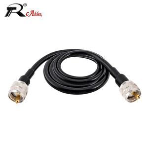 LMR400 케이블 50OHM 50 7 PL259 UHF 수 SO239 암 피그테일 점퍼 햄 라디오 안테나 연장선 RF 동축 커넥터