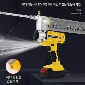 무선 자동 구리스 주입기 24V 고압 굴삭기 휴대용