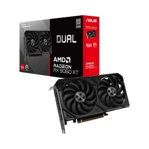 아수스 컴퓨터 PCIe5.0 그래픽카드 DUAL 라데온 RX 9060XT D6 16GB