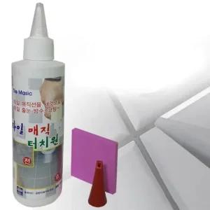 타일줄눈 백색 방수코팅 매직터치 타일마카 타일마카 타일줄눈 욕실보수 줄눈