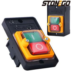 STONEGO 방수 푸시 버튼 스위치 세차 프레스 기계 연삭 톱질 슬리브 제어
