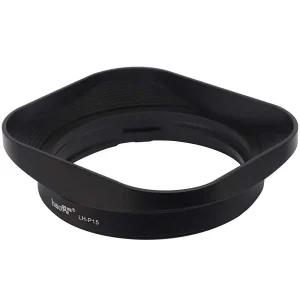 Haoge LH-P15 스퀘어 메탈 렌즈 후드 파나소닉 라이카 DG SUMMILUX 15mm f17 ASPH 15MM F17용