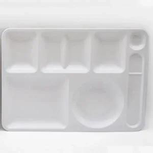 주미 식판 성인 단체 급식 배식판 급식판 4찬 크림색_22794909