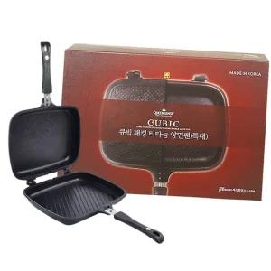 티타늄 양면팬 특대 1P 310x230x70mm 후라이팬 프라이 티타늄양면팬특대 고기불판 구이팬