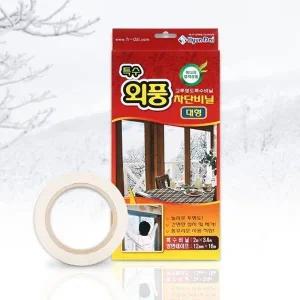 특수 외풍차단비닐 창문용 우풍 방풍지 단열필름 시트_22814277