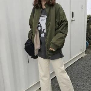 양면자켓 양털 시즌 후리스밀리터리자켓 레트로점퍼 후리스자켓