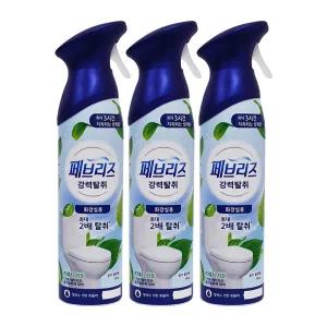 [페브리즈]페브리즈 화장실용 에어 프레시 가든 165g x3 실내냄새제거방향제