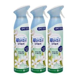 [페브리즈]페브리즈 에어 화이트 페어  베르가못 165g x3 실내냄새제거방향제