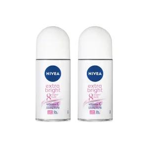 [니베아]니베아 엑스트라 브라이트 롤온 데오드란트 50ml x2개