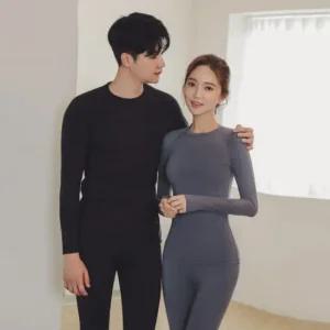 보온 벤디스 겨울 발열내의 기모 성인내복 라운드 상 내복 발열내의 기모 성인내복 히트텍