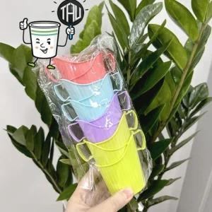 10개세트 종이컵손잡이 종이컵 홀더 받침 컵홀더TC020 종이컵홀더 종이컵손잡이 사무실컵홀더