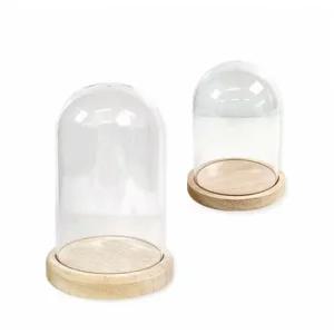 토단 아크릴 돔 작품 케이스 (중) mdf 받침 토단 아크릴 돔 작품 케이스 mdf 받침 보관용품 모형 프라모델