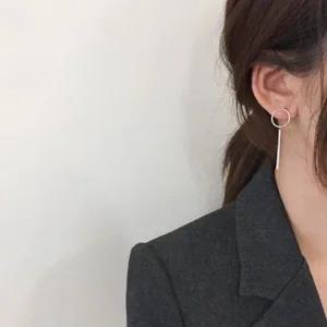 silver925) unbal drop earring 실버925 이어커프 귀찌