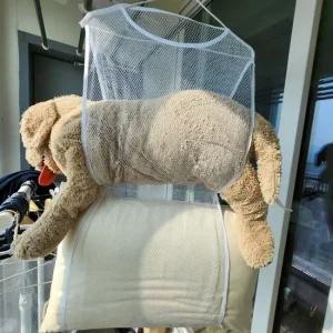 베개 인형 빨래 건조망 세탁망 그물 걸이 베개인형 빨래건조망 세탁용품