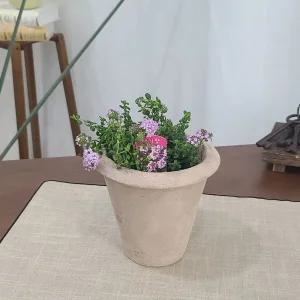 테라원 빈티지 아쿠아 토분 HN30415 13x15cm 콘정용품 분갈이화분 홈가드닝 식물키우기 인테리어 가벼운 용