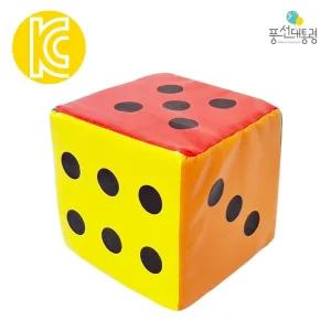 인조가죽 주사위 20cm스폰지 체육도구 운동회용품 단체게임 용20CM 스펀지 재질 대형 프리미엄 20CM