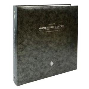 모닝글로리 점착앨범 4R 접착 45매 그레이 포토 성장식앨범 전시 붙이는 아기 가족 결혼식