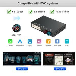 호환 NBT X6 EVO F30 F10 F48 F32용 CarPlay 7 4 F22 X1 1 3 X4 X3 CARABC F20 시리즈 F15 6 2 5 F26 F56 X5 F25 F16 무선 MINI