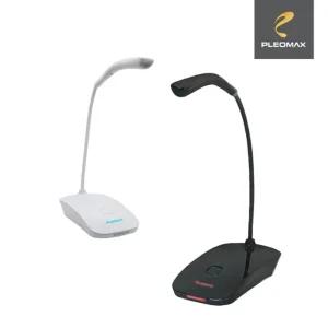 플레오맥스 PLM-202U 고감도 콘덴서 스탠드 마이크유튜브방송 샷건마이크 교