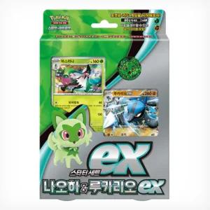 스칼렛 바니올렛 나오하 루카리오 포켓몬 배틀카드 재밌는보드게임 카드게임 조카선물