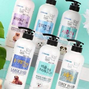 비숑 프리제 린스 550ml 대용량 겸용 향좋은 헤어샤워 샴푸 강아지 지냄새제거 목욕 애견 GWFJ116F6